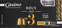 Capsules de café Espresso doux