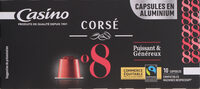 Capsules de café Espresso Corsé