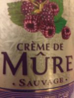 Crème saveur mûre 15 %vol.