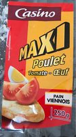 Sandwich Pain Viennois Maxi Poulet Tomate Oeuf