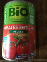 Tomates entières pelées au jus biologiques