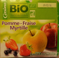 Compote Pomme - Fraise - Myrtille