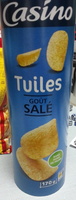 Tuiles goût salé