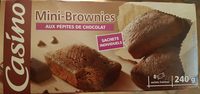 MiniBrownies aux pépites de chocolat