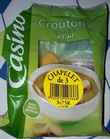 Croûtons aromatisés à l'ail