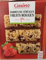 Barres céréales fruits rouges