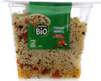 Taboulé oriental légumes et raisins secs