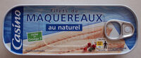 Filets de maquereaux au naturel