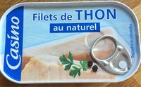 Filets de thon au naturel
