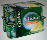 Bifidus* saveur vanille