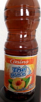 Thé glacé à la pêche