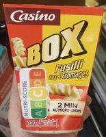 Box fusilli aux 4 fromages