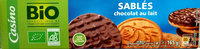 Sablés Chocolat lait