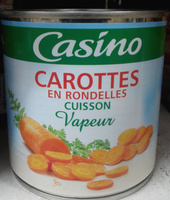 Carottes en rondelles cuisson vapeur