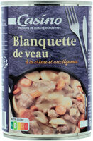 Blanquette de Veau à la crème fraiche et aux légumes