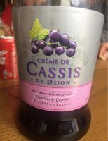 Crème de cassis de Dijon Onctueuse, délicate, fruitée Tradition & Qualité