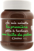 Je suis noisette la première pâte à tartiner sans huile de palme