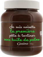 Je suis noisette la première pâte à tartiner sans huile de palme