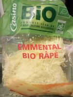 Emmental bio râpé