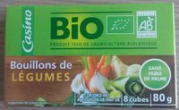 Bouillon cube de légumes BIO