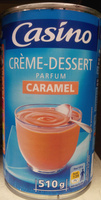 Crème-dessert parfum caramel