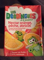 Nectar Orange Pêche Abricot