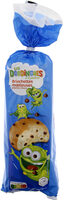 Briochettes moelleuses pépites choco aux œufs frais