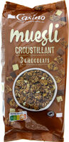 Muesli croustillant 3 chocolats