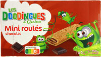 Mini roulés chocolat