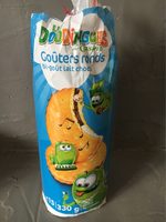 Goûters ronds bi-goût lait-choco