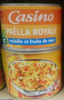Paëlla volaille et fruits de mer