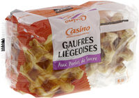 Gaufres liégeoises aux perles de sucre