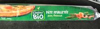 Pâte feuilletée pur beurre Bio