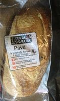 Pavé à base de farine label rouge