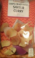 Chips craquantes saveur curry