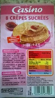 8 crêpes sucrées