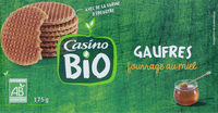 Gaufres fourrage au miel