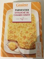 Parmentier Effiloché de canard confit