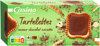 Tartelettes saveur chocolat noisette