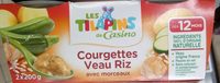 Courgettes Veau Riz avec morceaux