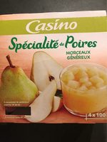 Spécialité de poires