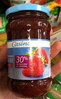 Confiture extra allégée fraises