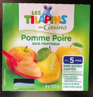 Compote pomme poire