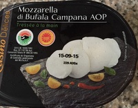Mozzarella Di Bufala Campana AOP - Tressée à la main
