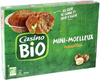 MOELLEUX AUX NOISETTES 200g - Produit issus de l'Agriculture Biologique