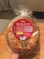 Brioche des rois aux grains de sucre
