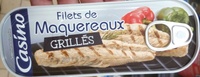 Filets de maquereaux grillés au naturel