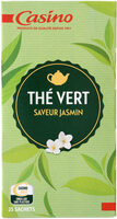 Thé vert saveur jasmin 25 sachets fraîcheur