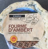 Fourme d'Ambert Appellation d'Origine Protégée