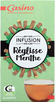 Infusion Réglisse menthe 25 sachets fraîcheur